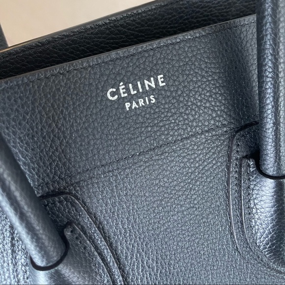 Black Celine Micro Luggage - Picture 3 of 15